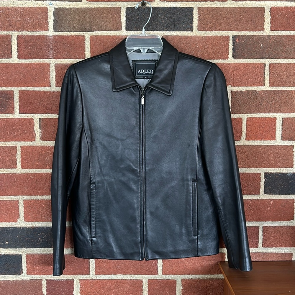 Adler Women's Black Leather Jacket